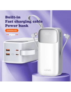 Prenosna baterija LDNIO PQ50, 50.000mAh