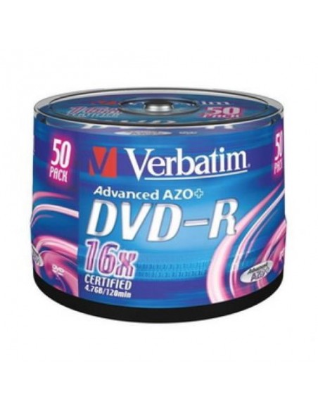 DVD-R medij Verbatim 43548, 4.7GB, 50-pack Cake