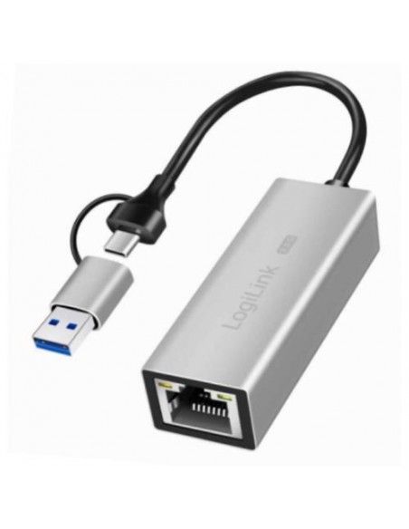Mrežna kartica USB-C na RJ45, 2.5 Gbps, Logilink UA0422