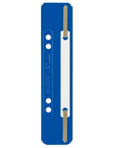 Sponka za mapo Leitz za 6+8 cm, modra, 250/1