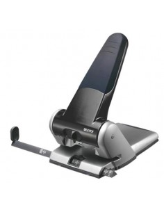 Luknjač Leitz Heavy Duty, do 65 listov, črn