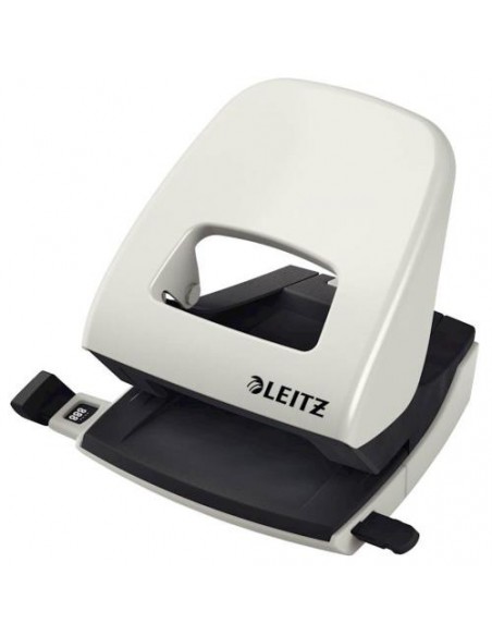 Luknjač Leitz, do 30 listov, siv