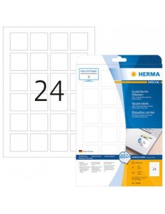 Etikete Herma Superprint Removables, 40x40 mm