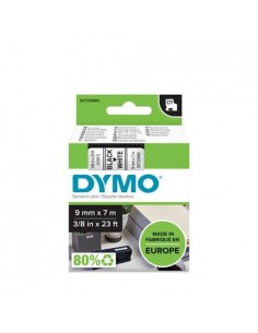 Dymo D1 trak SO720680 9mm, črna na beli