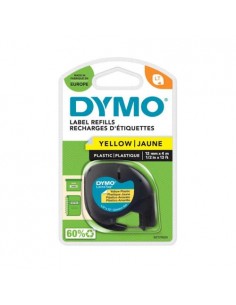 Dymo LT trak SO721620 12mm, črna na rumeni