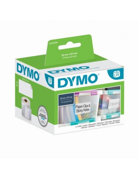 Dymo LW nalepke SO722540, 57x32 mm