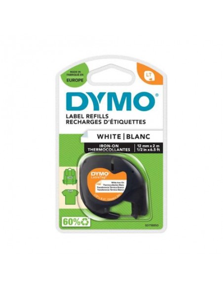 Dymo LT trak SO718850 12mm, črna na beli