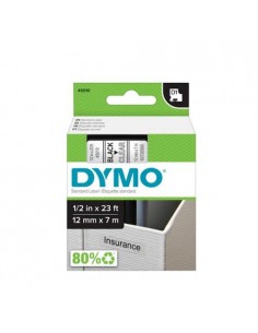 Dymo D1 trak SO720500 12mm, črna na pozorni