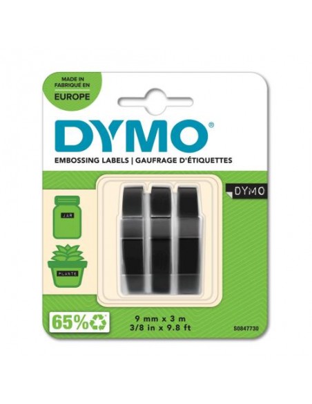 Dymo mehanski trak SO847730, bela na črni