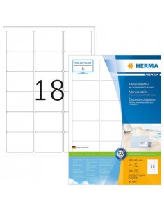 Etikete Herma Superprint Premium, 63.5x46.6 mm