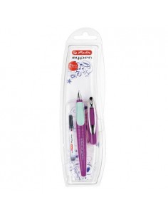 Nalivno pero Herlitz MY.PEN, Pink/Mint, na blistru