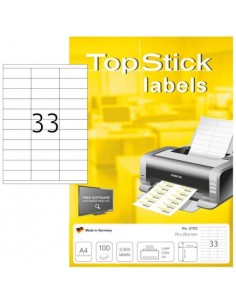 Etikete Herma TopStick, 70x25.4 mm