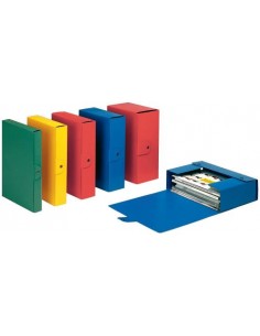 Škatla za dokumente Esselte Eurobox 10 cm, modra