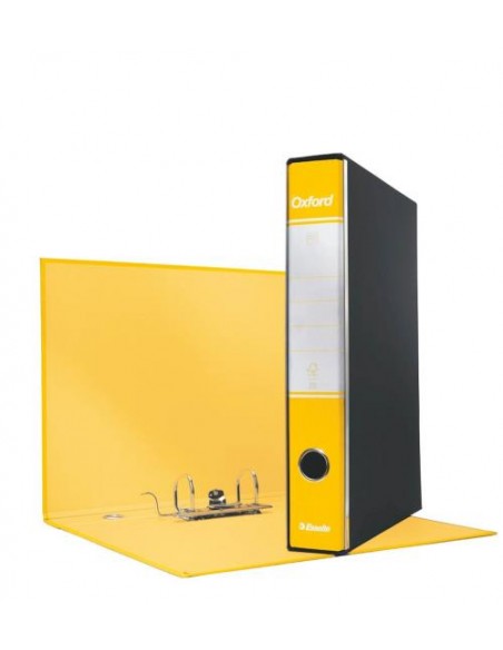 Registrator Esselte Oxford A4 50mm z ovojem, rumen