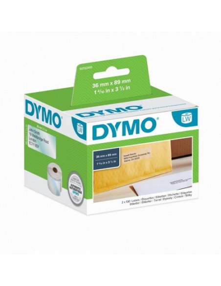 Dymo LW nalepke SO722410, 36x89 mm