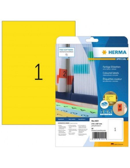Etikete Herma Superprint Special, 210x297 mm