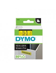 Dymo D1 trak SO720580 12mm, črna na rumeni