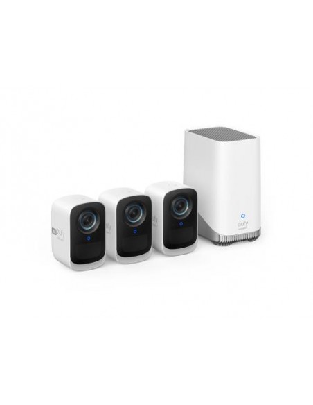 Videonadzorni komplet Anker Eufy Security EufyCam 3C 3 kamer3 + baza (T8882321)