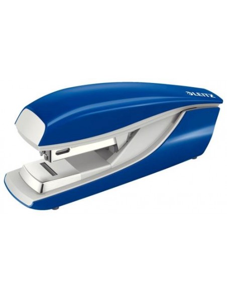 Spenjač Leitz Flat Clinch, do 30 listov, moder