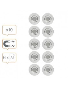 Magnetki Nobo za bele table, 32mm, 10/1