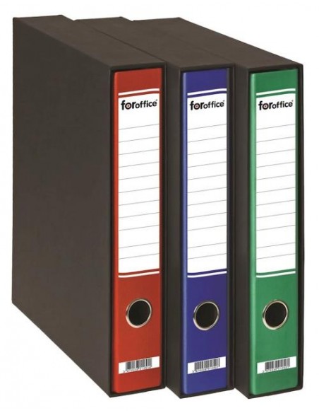 Registrator Fornax Foroffice A4 60mm z ovojem, rdeč