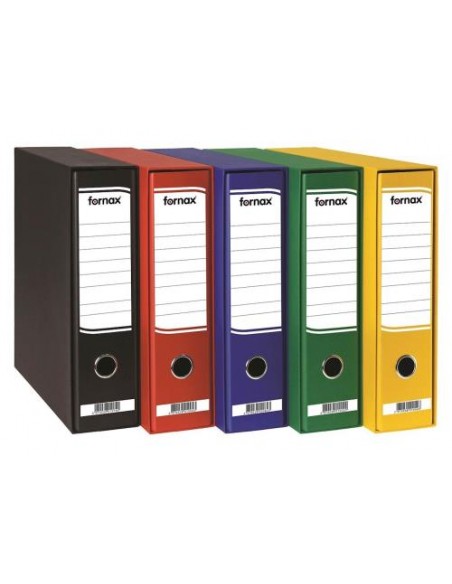 Registrator Fornax Foroffice A4 80mm z ovojem, rdeč