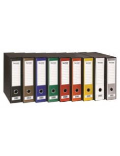 Registrator Fornax Prestige A4 80mm z ovojem, rdeč