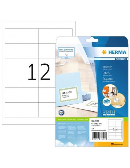 Etikete Herma Superprint Special, 97x42.3 mm