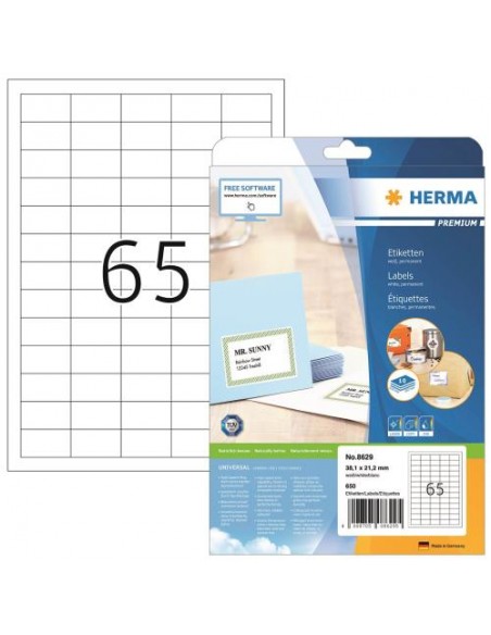 Etikete Herma Superprint Special, 38.1x21.2 mm