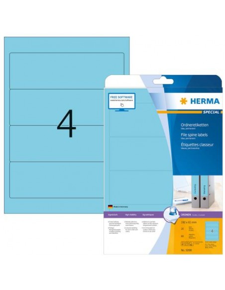 Etikete Herma Superprint Special, 192x61 mm