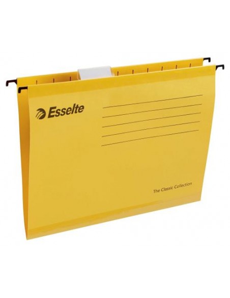 Mapa viseča Esselte A4, pendaflex 300-V/3 cm, 25/1, rumena