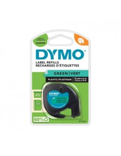 Dymo LT trak SO721640 12mm, črna na zeleni