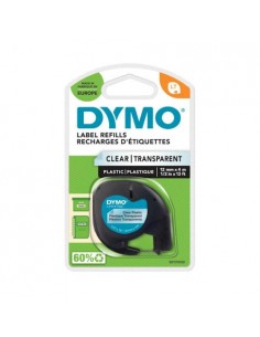 Dymo LT trak SO721650 12mm, črna na modri
