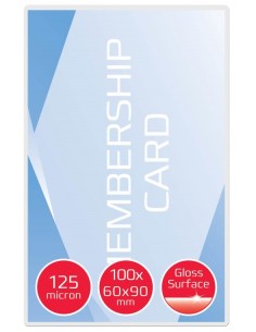 Žepki za plastificiranje GBC, 60x90mm, 125mic, 100/1
