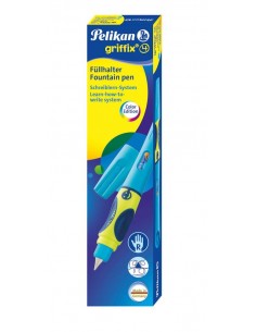 Nalivno pero Pelikan Griffix, Fresh Blue, v škatli