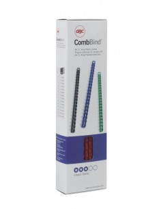 Spirala GBC PVC CombBind, 6mm, bela, 100/1