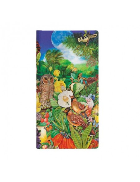 Rokovnik Paperblanks Moon Garden Slim PB54542