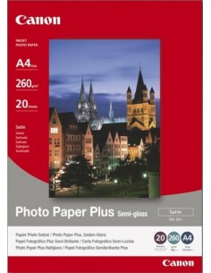 Papir Canon SG-201, A4, 20L, 260g/m2, Semi Gloss