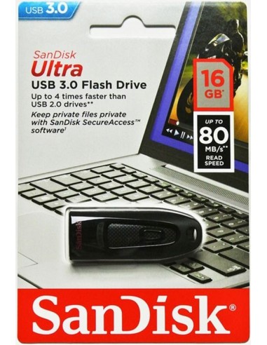 USB disk 16GB SanDisk Cruzer Ultra USB3.0
