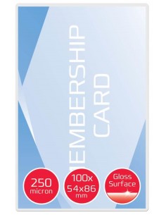 Žepki za plastificiranje GBC 54x86mm, 250mic, 100/1
