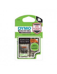 Dymo DURABLE D1 trak 12mm, črna na oranžni