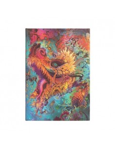 Rokovnik Paperblanks Humming Dragon Midi PB8181-4