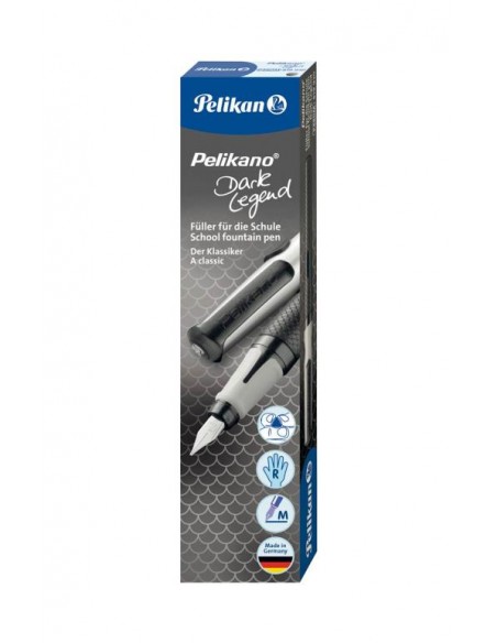 Nalivno pero Pelikan Pelikano Dark Legend, v škatli