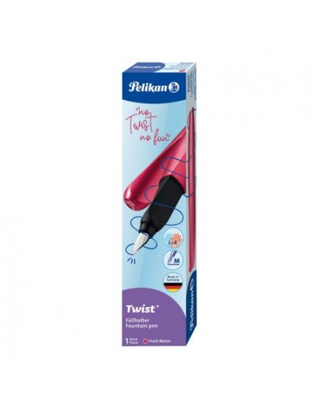 Nalivno pero Pelikan Twist Classy Neutrals, Fresh Melon, v škatli