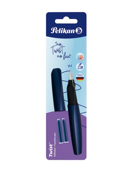 Nalivno pero Pelikan Twist Classy Neutrals, Night Breeze, na blistru