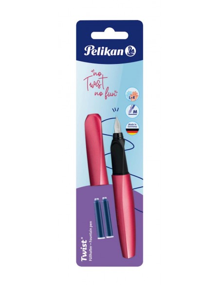 Nalivno pero Pelikan Twist Classy Neutrals, Fresh Melon, na blistru