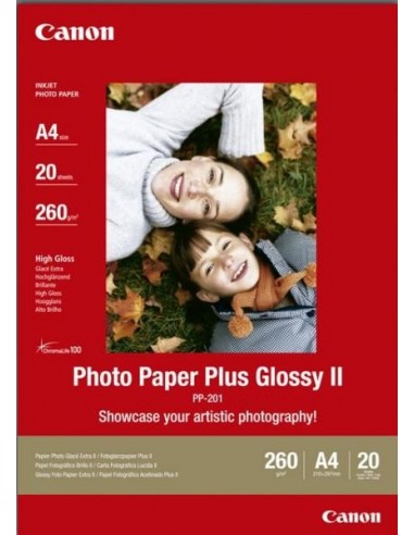 Papir Canon PP-201, A4, 20L, 260g/m2, High Gloss