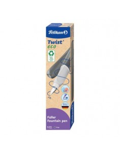 Nalivno pero Pelikan M Twist Eco, v kartonski škatli, siv