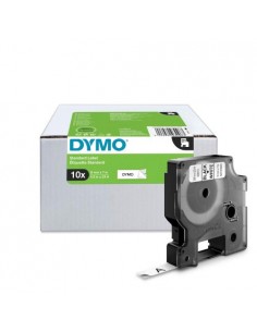Dymo D1 trak 9mm, črna na beli