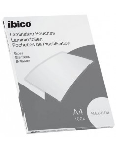 Žepki za plastificiranje IBICO Basic Medium, A4, 100mic, 100/1